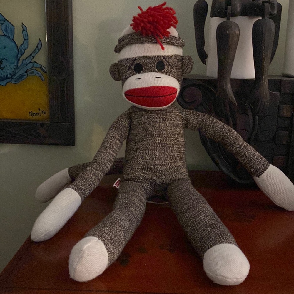 Adorable Schylling Sock Monkey